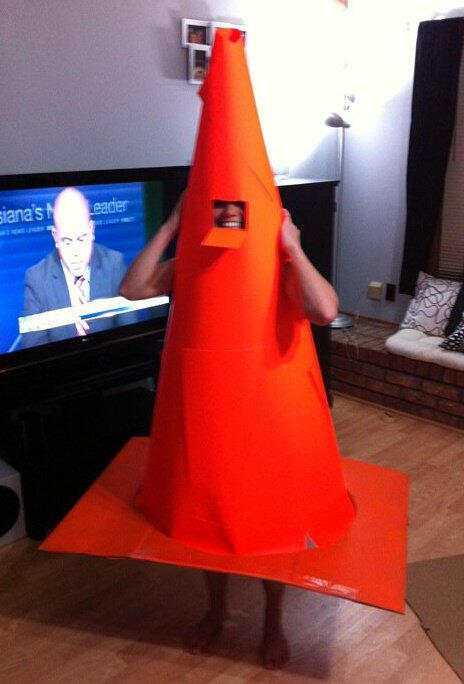 Traffic Cone Costume