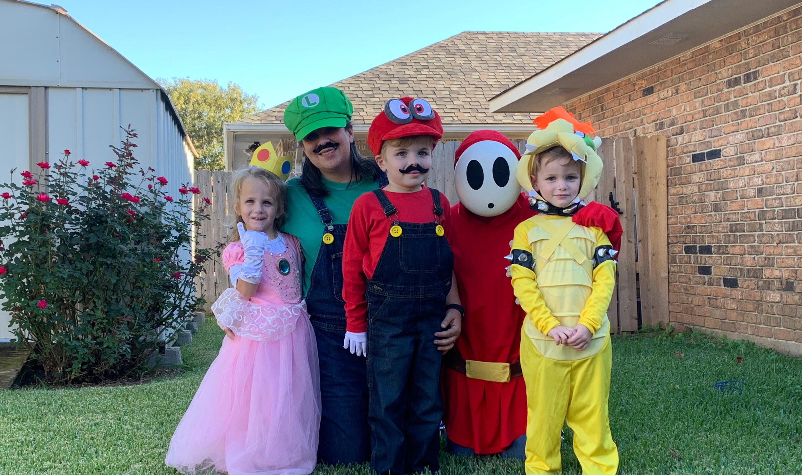 Mario Family Costume